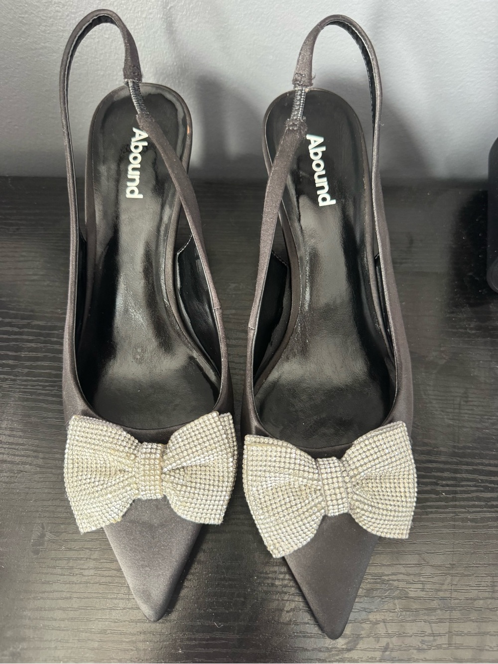 Abound Caroline Crystal Bow Slingback Pumps